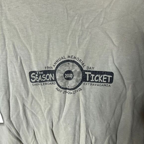 VTG 2000 Shuffleboard T Shirt XL - Picture 3 of 5